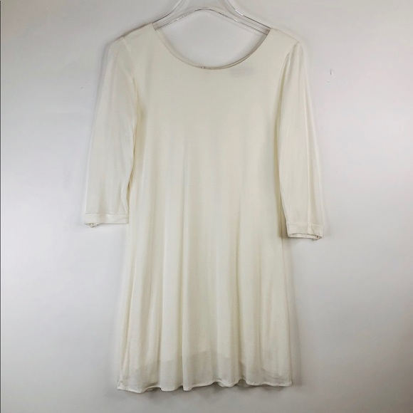 Revolve Tops - Revolve Cream Lined Tunic